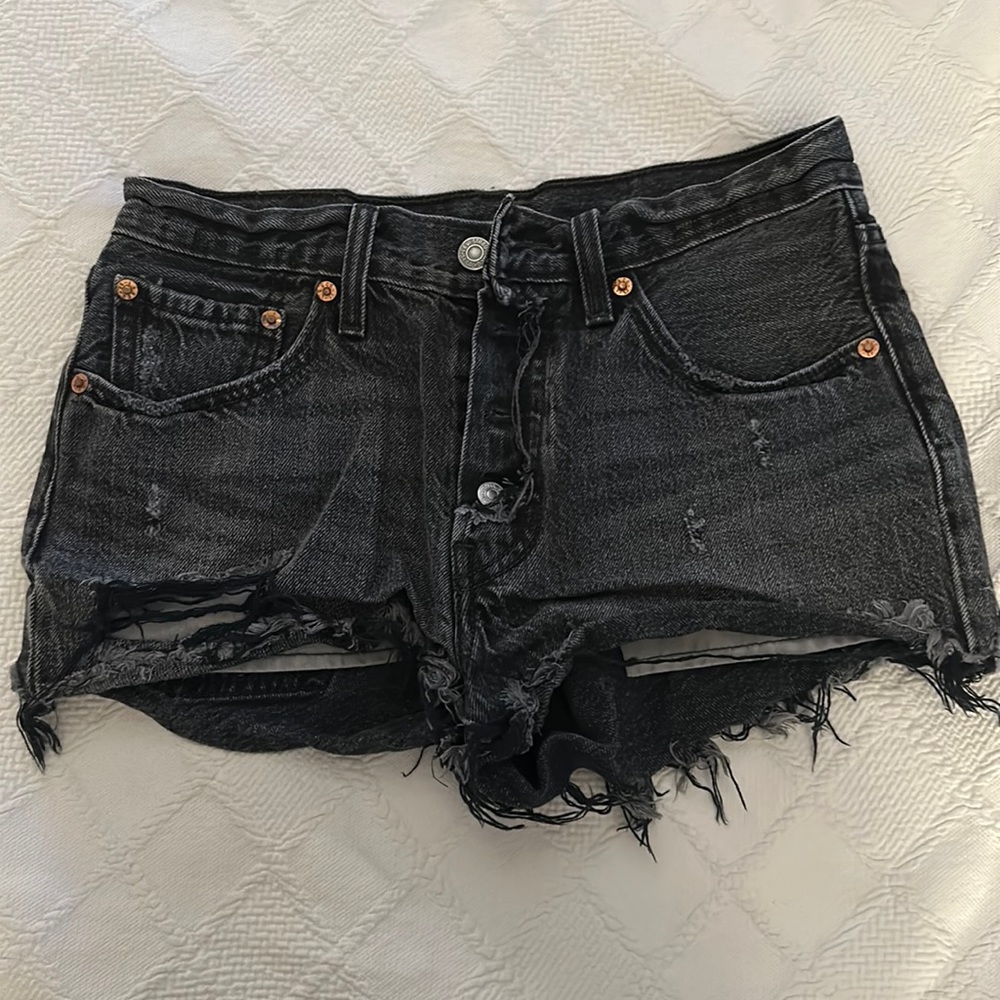 Black Levi Shorts